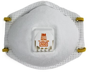 3M Particulate Respirator 8511, N95 - 10 Pack