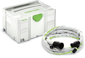 Festool  Hose w/Sleeve 3.5M in SYS 3, With Integrated Plug It Cord 16 Ga.  -  500276