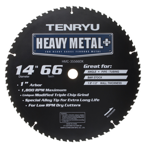 Tenryu 14" 66 Tooth Burr-Free Steel Blade - HMC-35566DX