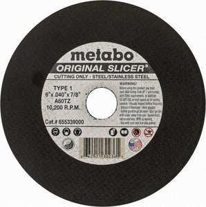 Metabo Super Slicer Wheel 6"