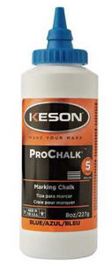 Keson 8 oz Blue Marking Chalk - 8-B