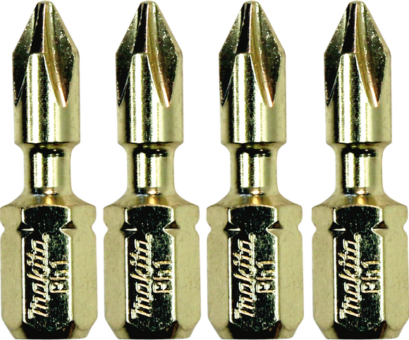 Makita Impact Gold #1 Phillips Insert Bit (4-pack) - B-34936