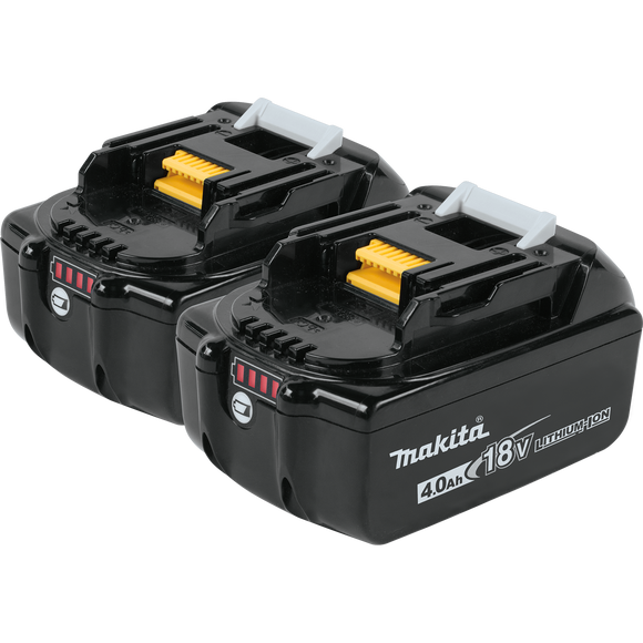 Makita 18V LXT? Lithium-Ion 4.0 Ah Battery, 2-Pack - BL1840B-2