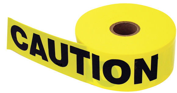 Keson Caution Tape - 1000' - BT-1200