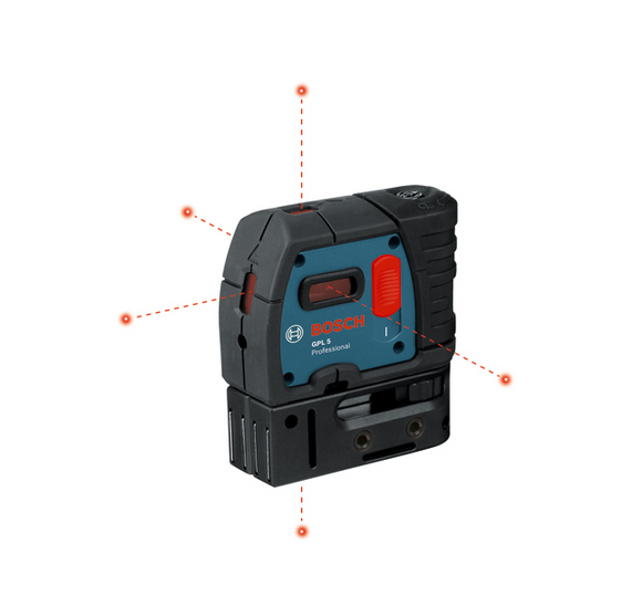 Bosch GPL Self Leveling 5 Point Laser - GPL 5