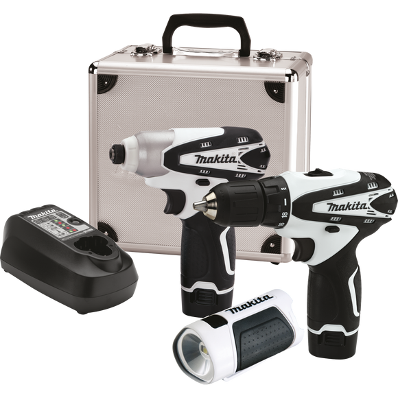 Makita 12 Volt Max Lithium Ion Cordless 3 Piece Combo Kit