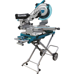 Makita 12 In. Slide Compound Miter Saw, w/Laser & Stand - LS1216LX4