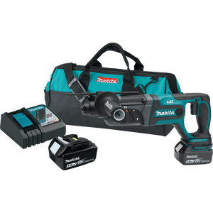 Makita 18V LXT Lithium-Ion Cordless 7/8 in. Rotary Hammer Kit, Accepts SDS-Plus Bits - XRH04