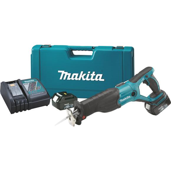 Makita 18 Volt LXT Lithium-Ion Cordless Recipro Saw Kit - XRJ02