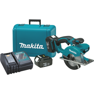 Makita 18V LXT Lithium-Ion Cordless 5-3/8 in. Metal Cutting Saw Kit - XSC01