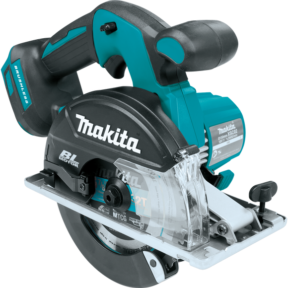 Makita 18 Volt LXT Lithium-Ion Brushless Cordless 5-7/8 in. Metal Cutting Saw (Tool only) - XSC02Z