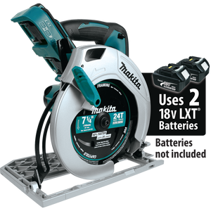 Makita 18V X2 LXT? Lithium-Ion (36V) Cordless 7-1/4 In. Circular Saw (Tool Only) - XSH01Z