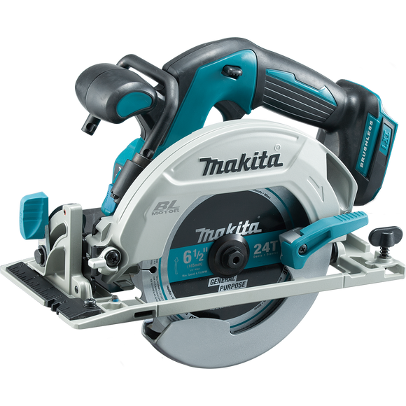 Makita 18V LXT Lithium-Ion Brushless Cordless 6-1/2 in. Circular Saw (Tool only) - XSH03Z