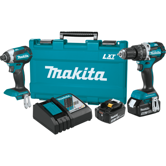 Makita 18V LXT Lithium-Ion BL 2-Piece Kit 4.0 Ah - XT269M