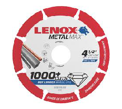 Lenox Metal Max 4 1/2" Cutting Disc - 1972921